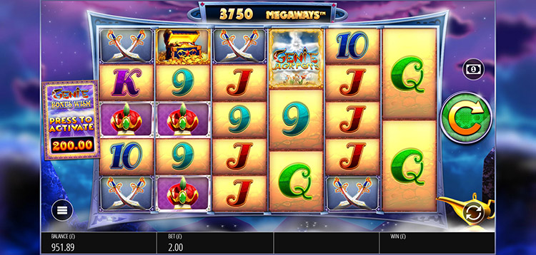 Genie Jackpots Megaways Slots Lord Ping