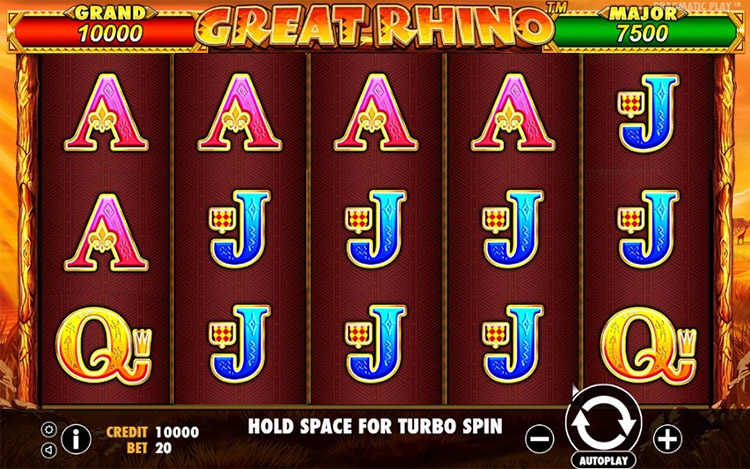 Great Rhino Slots Lord Ping