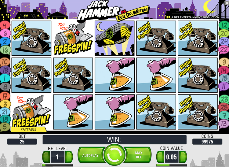 Jack Hammer Slots Lord Ping