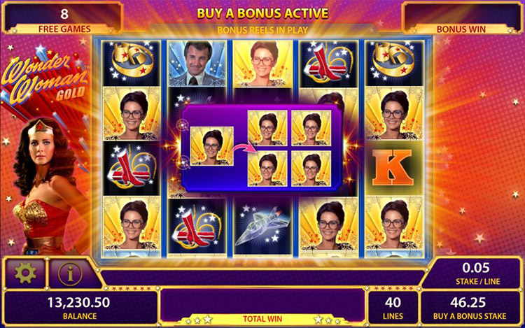 Wonder Woman Gold Slots Lord Ping